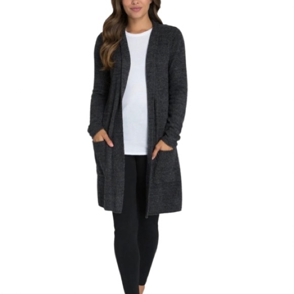 Barefoot Dreams Sweaters - Barefoot Dreams CoziChic Lite Resort Cardi
Cardigan Sweater Hood Women's S🖤